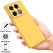 Infinix GT 20 Pro Yellow Liquid Silicone Dropproof Phone Case - 2