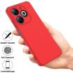 Infinix Smart 8 HD/Pro Red Liquid Silicone Dropproof Phone Case - 2