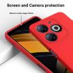 Infinix Smart 8 HD/Pro Red Liquid Silicone Dropproof Phone Case - 4