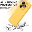 Infinix Smart 8 HD/Pro Yellow Silicone Dropproof Full Coverage Case - 5