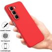 Infinix Hot 50 4G Red Liquid Silicone Dropproof Full Coverage Case - 2