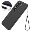 Infinix Hot 50 4G Black Liquid Silicone Dropproof Full Coverage Case - 7
