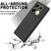 Infinix Note 40S Black Liquid Silicone Dropproof Full Coverage Case - 5