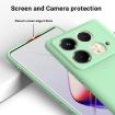 Infinix Note 40S Green Liquid Silicone Dropproof Full Coverage Case - 4