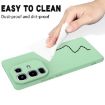 Infinix Note 50x Green Liquid Silicone Dropproof Full Coverage Case - 8