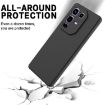 Infinix Note 50s Black Liquid Silicone Dropproof Full Coverage Case - 5