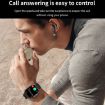 D8 2.01" Smart Watch & Bluetooth Earphone, Health Monitoring, NFC, Black - 9