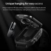 D8 2.01" Bluetooth Earphone Smart Watch, Health Monitoring/NFC, Silver - 5