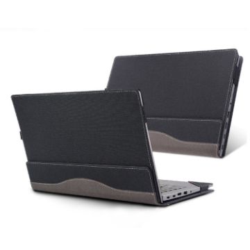 Lenovo V15 G2 ALC/ITL/IJL Laptop Leather Shockproof Case - Black - 1