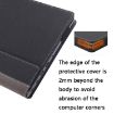 Lenovo V15 G2 ALC/ITL/IJL Laptop Leather Shockproof Case - Black - 5