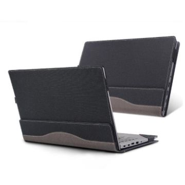 Lenovo ThinkPad P15V Gen 2/3 Leather Shockproof Protective Case - Black - 1