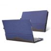 Lenovo ThinkBook 16 G7/G8 Leather Shockproof Case - Dark Blue - 1