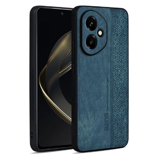 For Honor 400 Global 156.5mm AZNS 3D Embossed Phone Case Dark Green - 1
