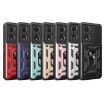 For Honor 90 5G Red Phone Case with Sliding Camera Cover TPU+PC Design - 2