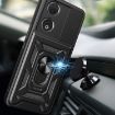 For Honor 90 5G Red Phone Case with Sliding Camera Cover TPU+PC Design - 5