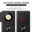 For Honor X9b Red TPU+PC Phone Case with Sliding Camera Cover - 4