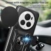 For Honor Magic6 Pro Red TPU+PC Phone Case with Sliding Camera Cover - 6