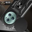 For Honor Magic5 Pro Silver TPU+PC Phone Case with Sliding Camera Cover - 5