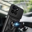For Honor 200 Rose Gold Smart Sliding Camera Cover TPU+PC Phone Case - 6
