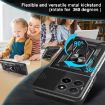 For Honor X5b Plus Rose Gold TPU+PC Case with Sliding Camera Cover - 7