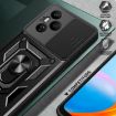 For Honor 400 Pro Global Phone Case Black - Sliding Camera Cover TPU+PC - 7