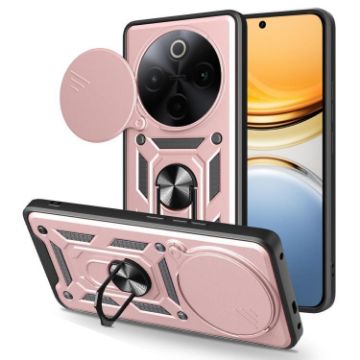Vivo Y300 Pro Global Case Rose Gold - Sliding Camera Cover TPU+PC - 1