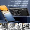 Vivo Y300 Pro Global Phone Case Silver - Sliding Camera Cover TPU+PC - 4