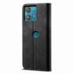 Motorola Edge 40 Neo Black Denim Texture Flip Leather Phone Case - 3