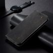 Motorola Moto G04/G24 Denim Texture Flip Leather Case - Black - 2