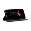 Motorola Moto G04/G24 Denim Texture Flip Leather Case - Black - 6