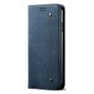 Motorola Edge 50 Fusion Denim Texture Flip Leather Case - Blue - 2