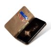 Moto G34/G45 5G Khaki Denim Texture Flip Leather Case - 4