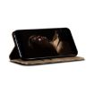 Moto G34/G45 5G Khaki Denim Texture Flip Leather Case - 5