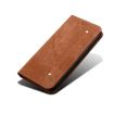 Moto G56 5G Brown Denim Texture Flip Leather Case - 6