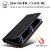Motorola Edge 60 Pro Leather Phone Case - Oil Wax Crazy Horse Texture, Black - 7
