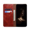 Motorola Edge 60 Pro Leather Phone Case - Brown Oil Wax Texture - 4