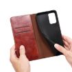Motorola Edge 60 Pro Leather Phone Case - Brown Oil Wax Texture - 6
