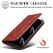 Motorola Edge 60 Pro Leather Phone Case - Brown Oil Wax Texture - 7