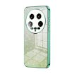 Xiaomi 14 Ultra Green Glitter Gradient Electroplated Phone Case - 1
