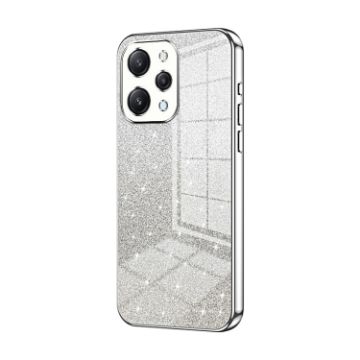 Xiaomi Redmi 12/Note 12R Silver Glitter Gradient Phone Case - 1