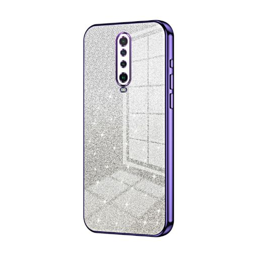 Xiaomi Redmi K30/K30 5G Purple Glitter Gradient Phone Case - 1