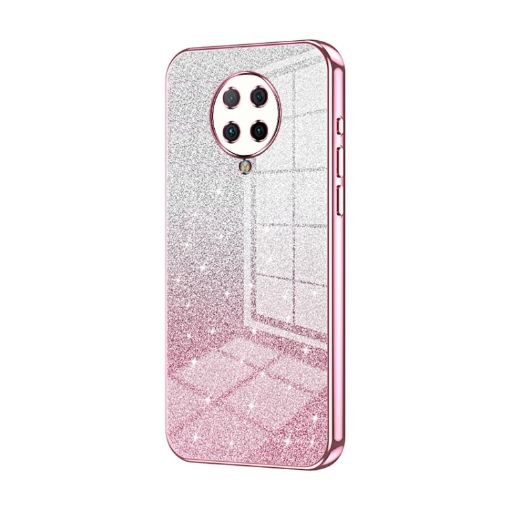 Xiaomi Redmi K30 Pro/Ultra Pink Glitter Gradient Phone Case - 1