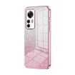 Xiaomi Redmi K50 Ultra/12T Pink Gradient Glitter Electroplated Case - 1