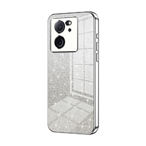 Xiaomi Redmi K60 Ultra/13T Silver Glitter Gradient Phone Case - 1