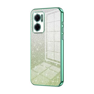 Xiaomi Redmi Note 11E/Redmi 10 5G Glitter Gradient Phone Case Green - 1