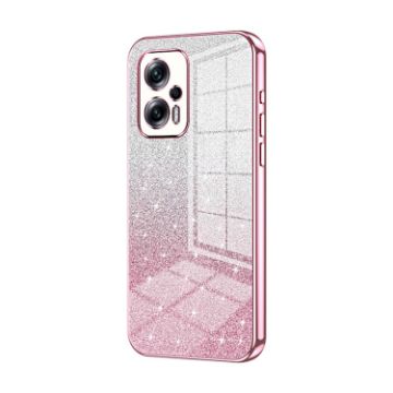Xiaomi Redmi Note 11T Pro/Poco X4 GT Pink Glitter Phone Case - 1