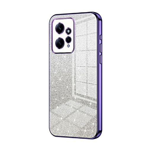 Xiaomi Redmi Note 12 4G Purple Glitter Gradient Phone Case - 1