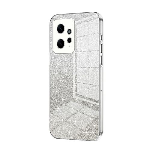 Xiaomi Redmi Note 12 4G Glitter Gradient Electroplated Case (Transparent) - 1