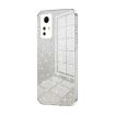 Xiaomi Redmi Note 12S Glitter Gradient Electroplated Case (Transparent) - 1