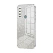 Xiaomi Redmi Note 8/2021 Glitter Gradient Electroplated Case (Clear) - 1